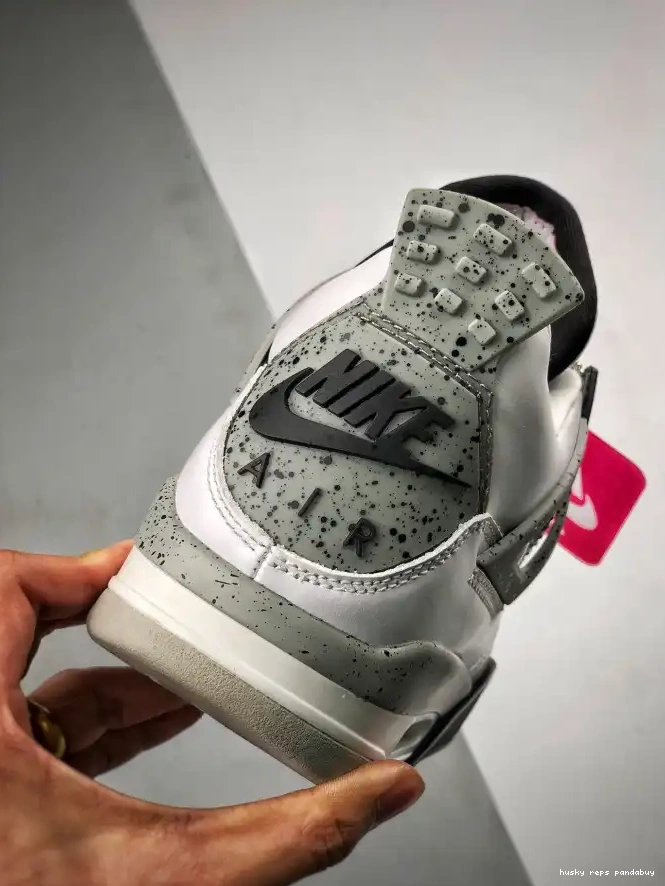 Rep Husky (nike) 840606-192 OG Air 4 Jordan Cement White 0518